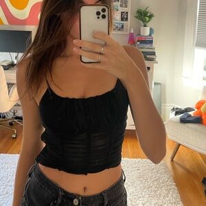 Princess Polly Black Tank Top